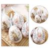 Пенопластовые пасхальные яйца и кролики Декоративные пасхальные украшения для помещений и улицы Декор для рождественских праздников Акцент для праздничной атмосферы