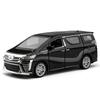 1/32 Toyota Vellfire MPV Alloy Car Model Sound and Light Pull Back Children's Toy Collectibles Birthday Gift