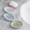 Non-slip Soap Container Tray Case Bathroom Storage Plate Soap Dish Soap Holder Storage Box