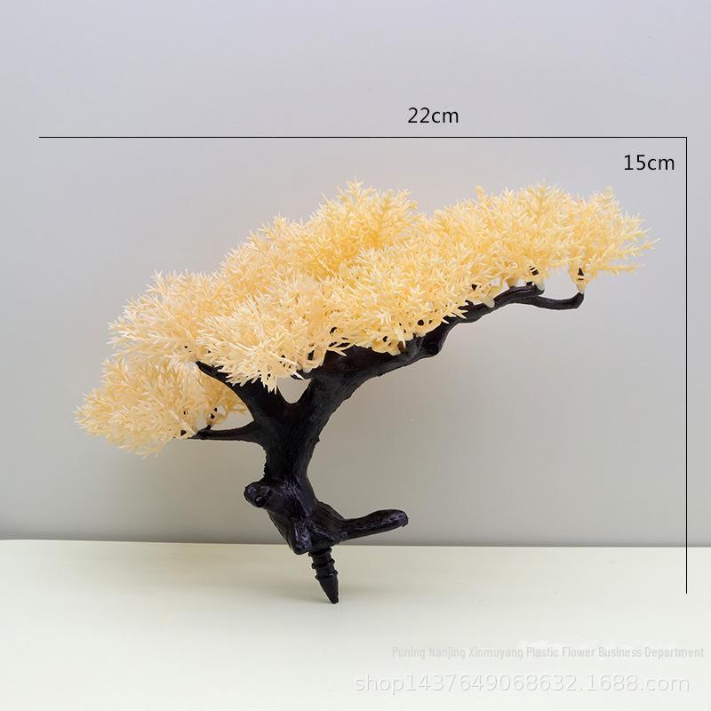 Искусственная сосна туя с горшком - декор гостиной и украшение для ландшафтного дизайна альпинария