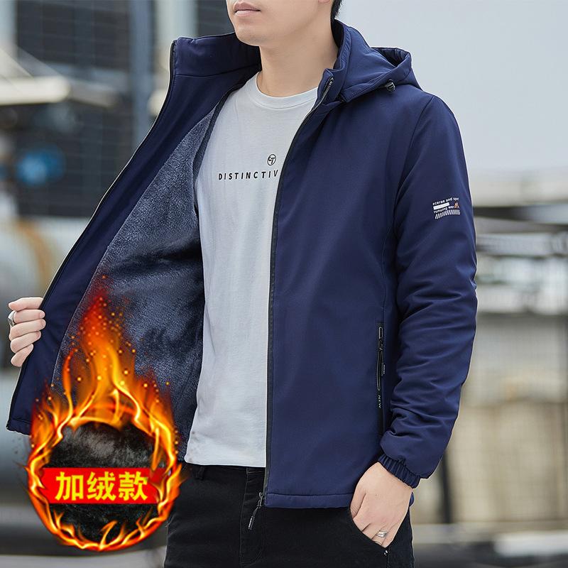 Мужское пальто корейской версии тренда весна и осень досуг спортивный мужской новый осенний красивый модный пиджак мужской