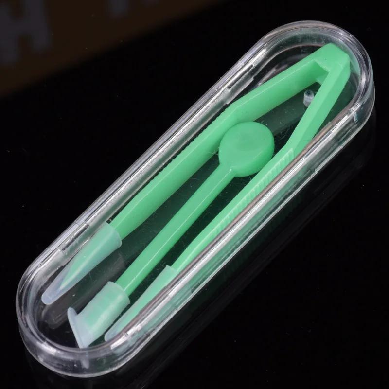 1 Set New Mini Women's Contact Lenses Tweezers Suction Stick for Special Clamps Tool Contact Lens Inserter Remover