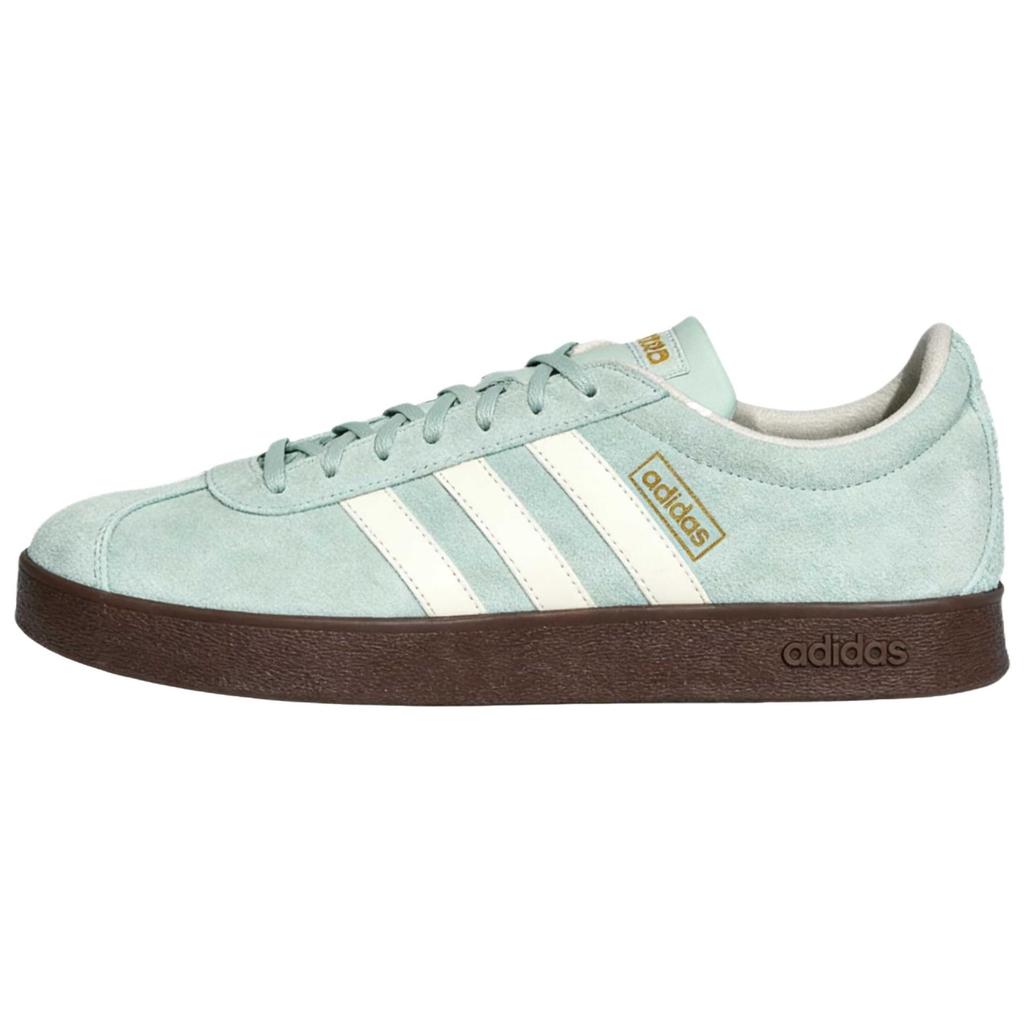 adidas Vl Court Classic Немецкие армейские кроссовки Унисекс Зеленые KH5552