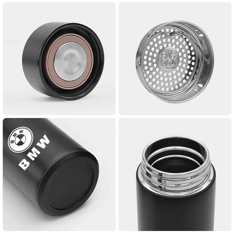 2026 Hot 500ML Vacuum Insulated Car Tumbler 304 Stainless Steel For BMW M3 M4 M5 G42 G30 G20 E39 E36 E87 E53 F44 F07 F34 G15 G16 G23 G22