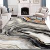Abstract Marble Carpet for Living Room Anti Slip Stain Resistant Modern Rugs Machine Washable Bedroom Decor Non-slip Floor Mat