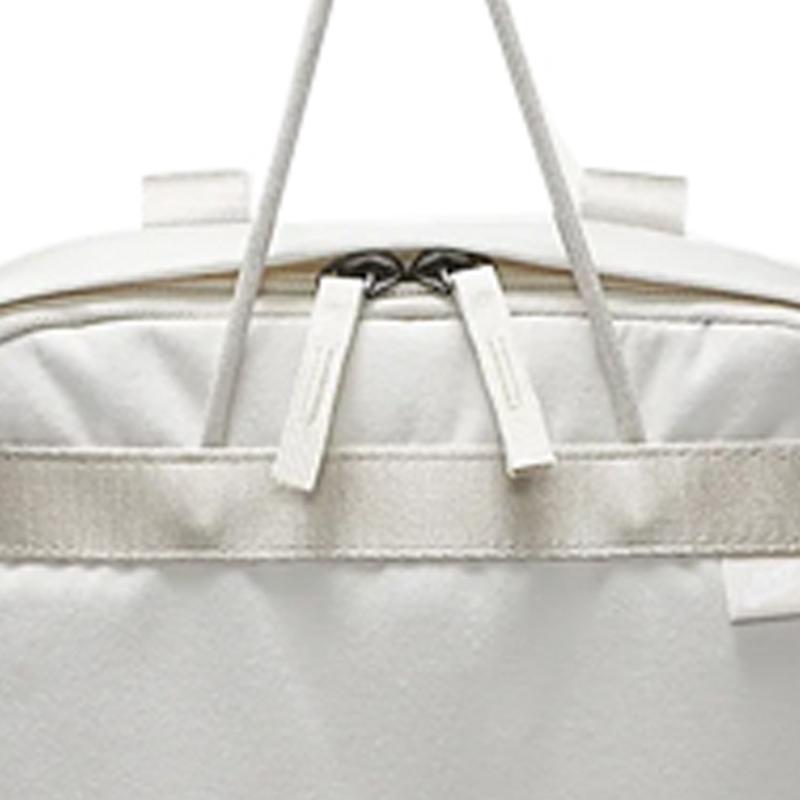 Nike Polyester Portable Backpack Regular Unisex Gray White Casual BA6097-030