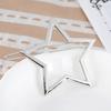 Korean Style Hollow Star Hair Clip – Minimalist Metal Side Clip for Women & Girls, Versatile Hair Accessory for Daily Wear