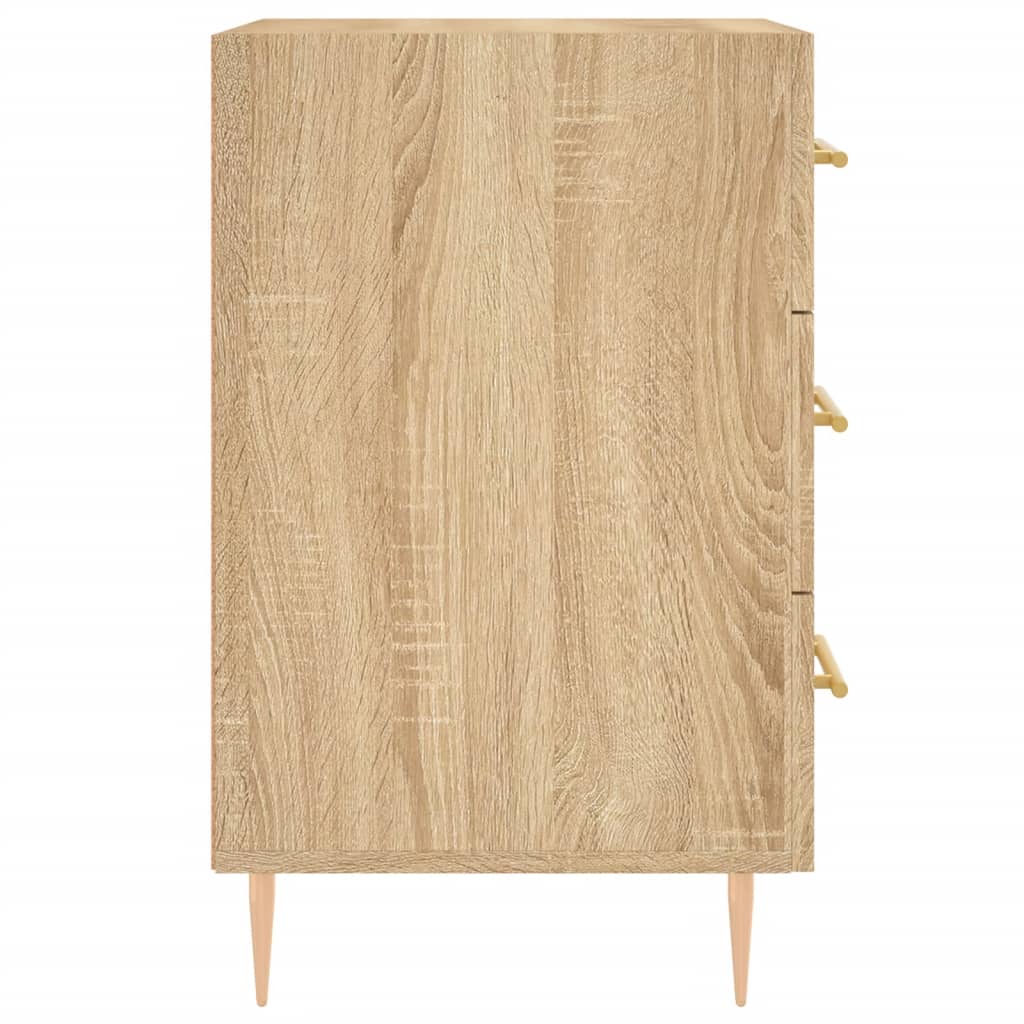 Nightstand Sonoma Oak 40x40x66 cm Particleboard