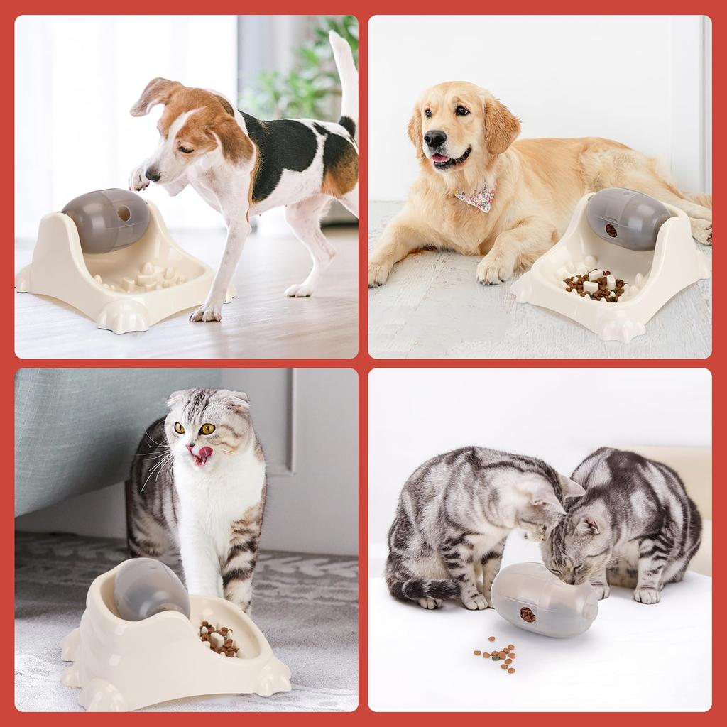 Развивающие игрушки для собак. Блюда для кошек, предотвращающие быстрое поедание. Медленная раздача еды и лакомств для собак. Игрушки для собак. Стимуляция интеллекта. Предотвращающие поедание. Подходит для собак.