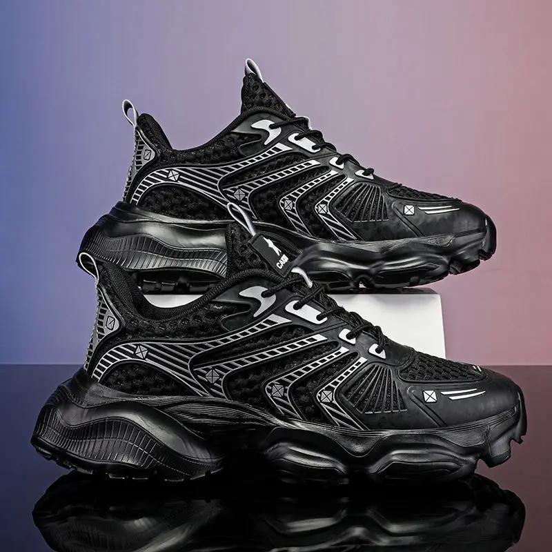 Модная мужская обувь для отдыха, мода 2024, кроссовки, сетчатые, теннисные, повседневные, мужские, походные, классические, оригинальные, дешевые, распродажа, корейский стиль