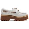 Timberland Urban Outdoors Abrasion Resistant Height Increasing Low top Casual Shoes Women's Beige A64F4EM2