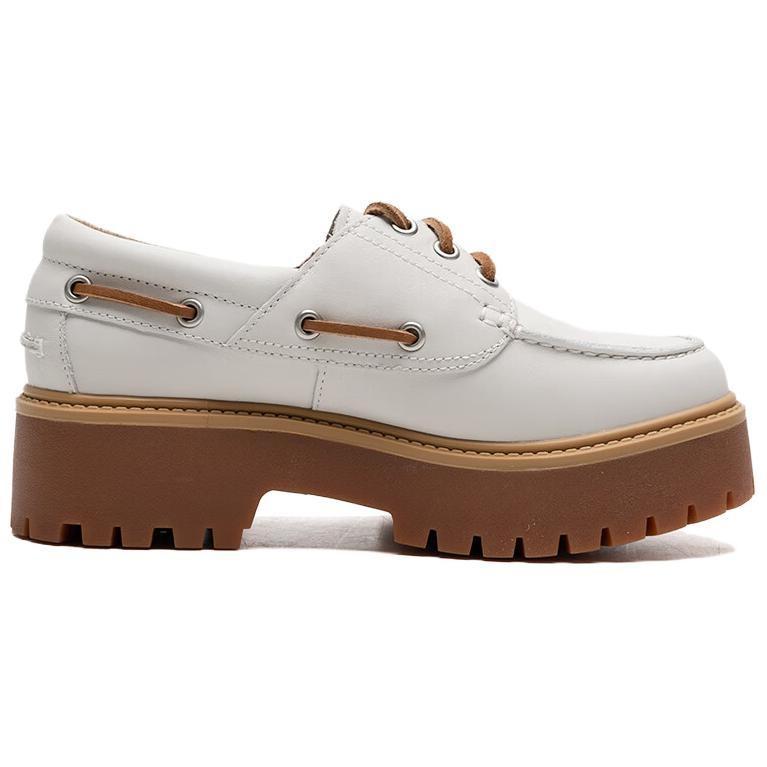 Timberland Urban Outdoors Abrasion Resistant Height Increasing Low top Casual Shoes Women's Beige A64F4EM2