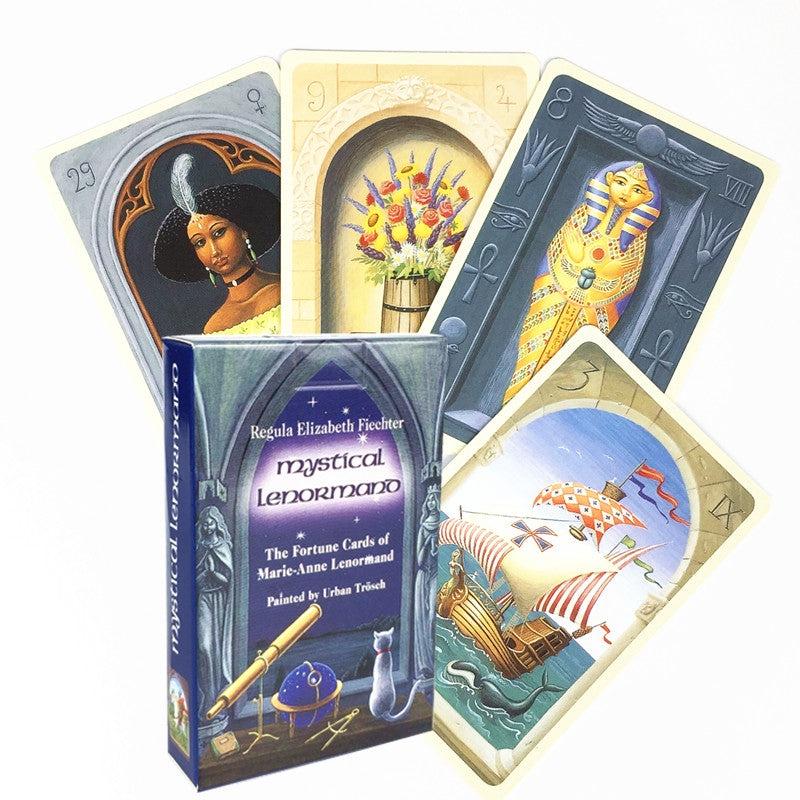 Мистические карты-оракулы Ленорман, настольная игра для отдыха, вечеринки, гадание, пророчество, колода Таро