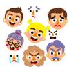 Social Emotional  Learning Montessori Facial Expression Game Educational Toys  Kids