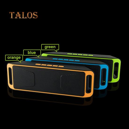 HIFI портативный беспроводной динамик Bluetooth стерео сабвуфер TF USB FM-радио Встроенный микрофон двойной динамик