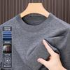 Autumn High-End National Standard Anti-Pilling Thickened Semi-Turtleneck Long-Sleeved Sweater Winter Loose Bottoming Knitted Sweater