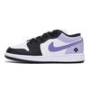 Air Jordan 1 Low Винтажные Баскетбольные Кроссовки Мужские Бело-Фиолетовые 553558-131(Команда85-)