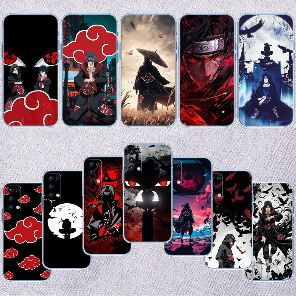 Naruto Uchiha Itachi Transparent Phone Case for Motorola Moto G7 G8 G9 G84 G85 G73 G24 G15 Z2 Play Power Plus