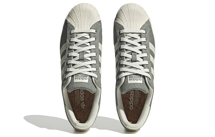 Adidas Originals Superstar Shoes 'Olive Green Cream' HQ9114