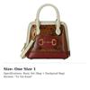 GUCCI Python Skin Leather Shoulder Bag, Crossbody Bag, Handbag Mini Women's Brown/Multicolor 640716-L4RBS-2767