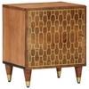 Nightstand 40 x 33 x 46 cm Solid Mango Wood