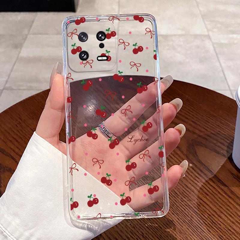 Гелевый чехол для Xiaomi 13 Fundas для Xiaomi 13 Pro Capa Прозрачный силиконовый мягкий ТПУ чехол Милый Кот Кролик Защитный чехол Coque