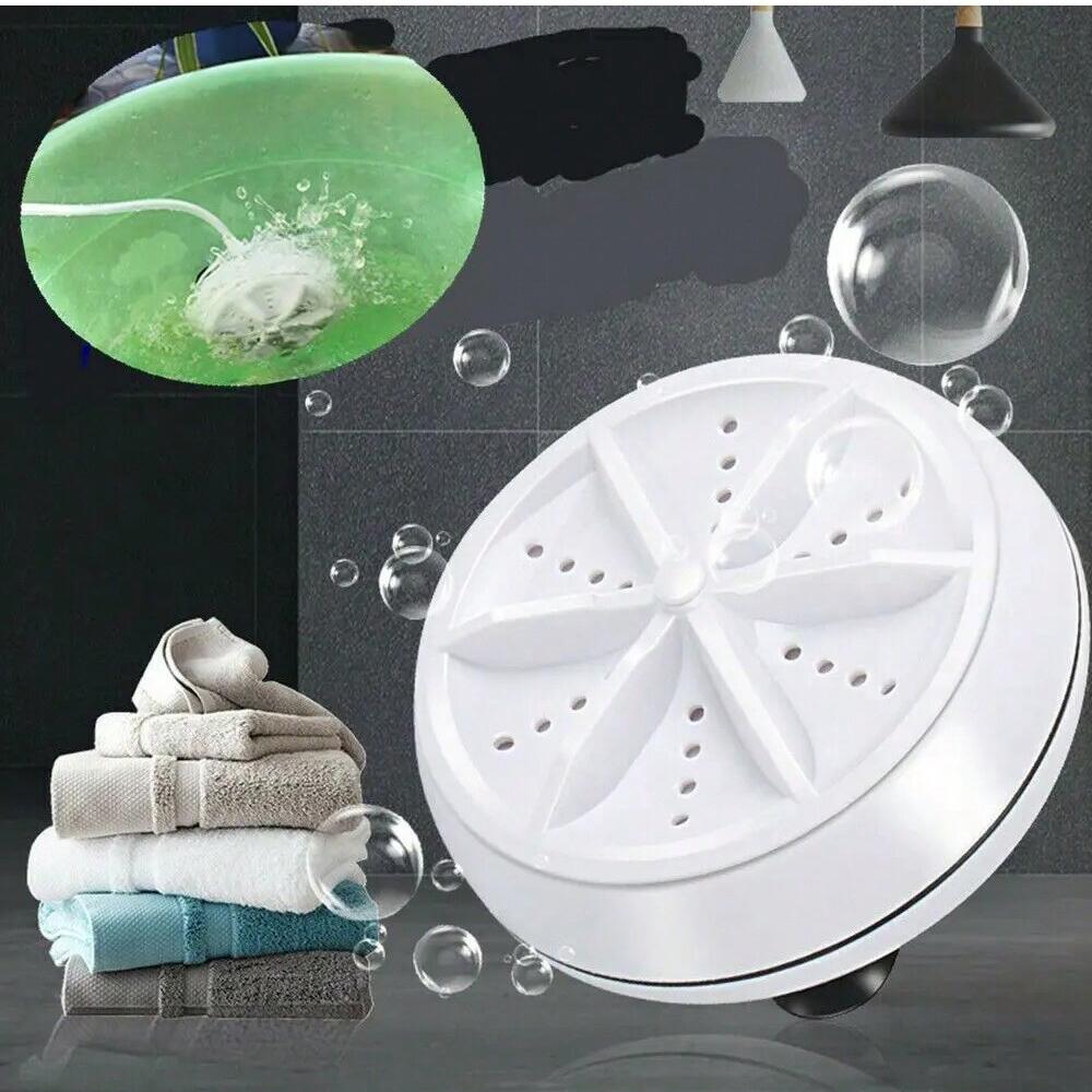 1 шт., портативная мини-стиральная машина для путешествий, артефактная стиральная машина, стиральная машина, ультразвуковая турбина, машина для ленивой очистки