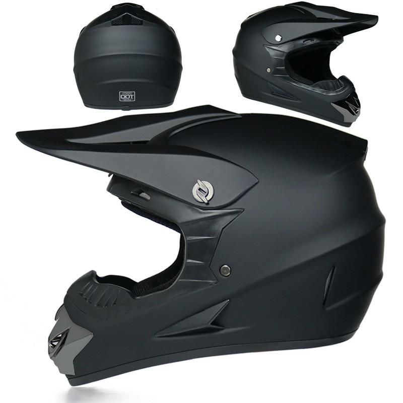 Full Face Mountain Bike Helmet Off-Road ATV Dirt Cycling Adult Unisex ABS Safety Gear