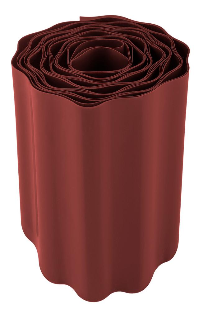 Lawn edging 20 cm x 9 m, brown