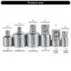 Набор головок с трещоткой 1/4", 3/8", 1/2", Адаптеры-переходники для ударного гайковерта, Ручной инструмент для ремонта