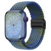 Нейлоновый складной ремешок с магнитной застежкой для часов Apple iWatch - универсальный модный плетеный ремешок S10