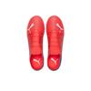 Puma Ultra 1.3 Круглый носок Шнуровка Низкий верх MG (Резиновые короткие шипы) Футбольные бутсы с искусственным покрытием Мужские футбольные бутсы Красные 106526-01