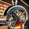 Whiskey Bottle Unique Alien Shape Glass Wine Decanter Multifunctional Beverage Container for Whiskey Wine Beer