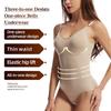 Женское цельное корректирующее белье, женские брюки на животе, открытое белье, подтягивающее бедра, корректирующее белье, эластичный корсет, корсет для тела