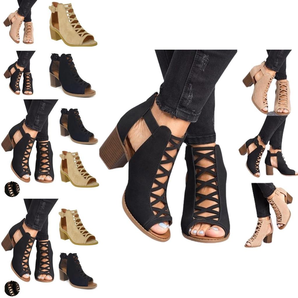 Stylish Roman Style Wedge Sandals With Hollow Out Design For Women