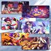 Animation Dark Hhelluva Boss Mouse Pad Mousepad Large Gaming Lockedge Thickened Pc Table Desk Mat