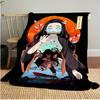 Eren Yeager Anime Character Blanket Soft Comfortable All Seasons Suitable Sofa Office Nap Travel Festive Gift