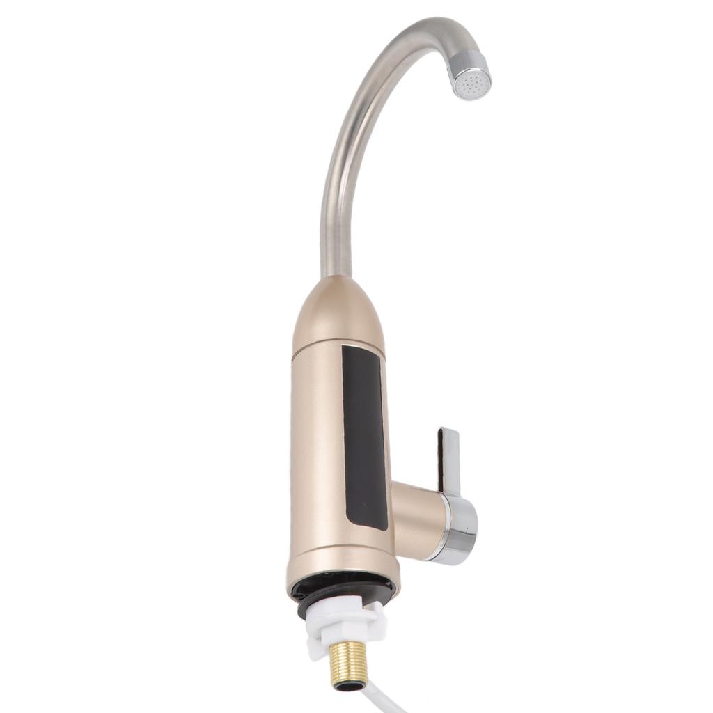 3000W Instant Water Heater Faucet Rotatable Electric Hot Cold Water Tap Stainless Steel Electric