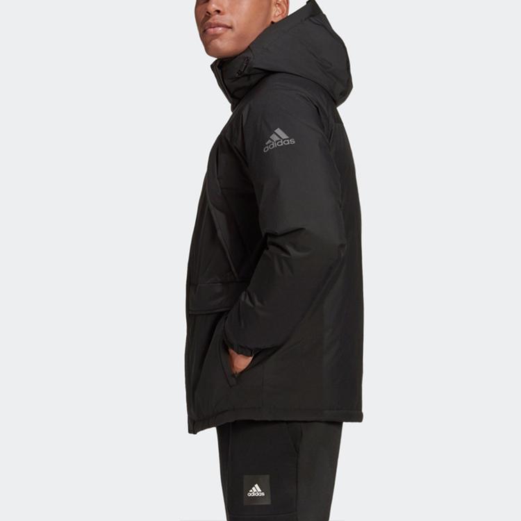 adidas Пуховик Зимний Мужской Черный GK0667