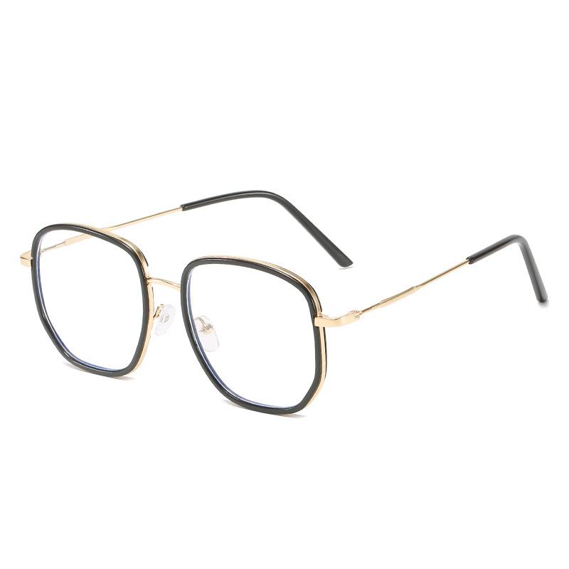 Anti-Blue Light Myopia Glasses Unisex Finished Product Versatile Fashionable Street-Style Photography Eyewear 0 To -4.0