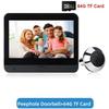 1080P Tuya Smart 2.4G WIFI цифровой дверной глазок 4,3-дюймовый цифровой беспроводной дверной звонок камера дверной глазок безопасности