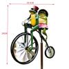 DIY Animal Motorcycle Windmill Metal Home Garden Decor Vintage Bicycle Wind Spinner