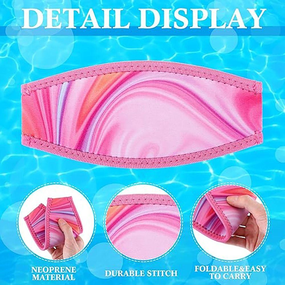 Anti-Slip Diving Mask Strap Neoprene Snorkel Mask Strap Cover Hair Protector Wrap Water Sports