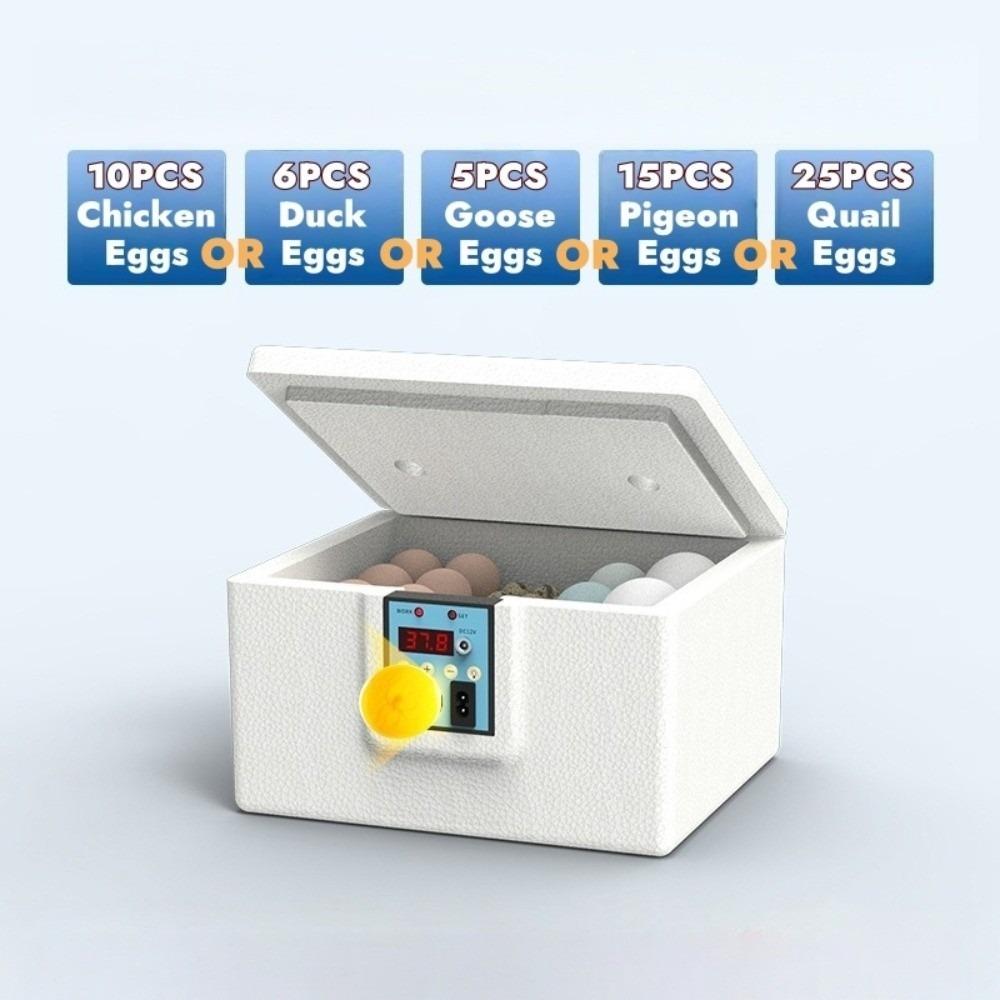 Digital Display Poultry Smart Incubator Foam Insulation Eggs Hatcher Machine  Farm