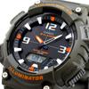 Casio Часы CASIO Tough Solar Ana-Digi Quartz Watch AQ-S810 Series Мужская модель Overseas (Военный зеленый AQ-S810W-3AV)
