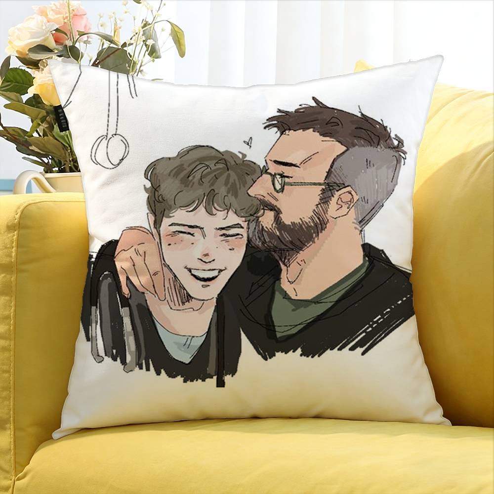 Robby X Whitaker Fanart Various Sizes Square Pillow Case For Car Home Bedchamber Decor