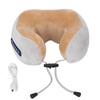 Rechargeable U Shaped Massage Pillow Electric Neck Cervical Massager Memory Foam Car Neck