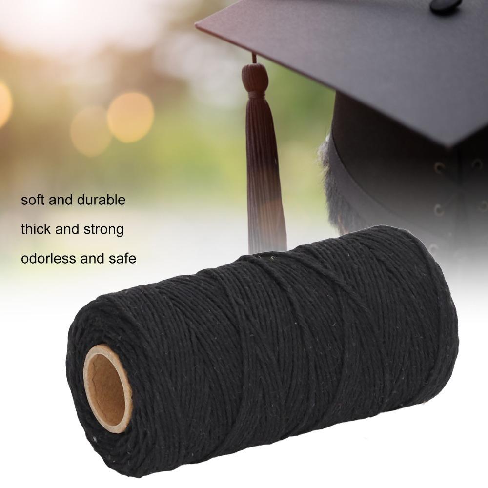 3Pcs Soft Texture Cotton Twine 984 Feet Length Packing String Durable Macrame Cord For Gardening