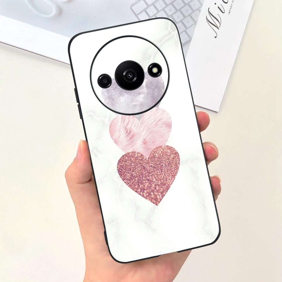 Для чехла Xiaomi Redmi A3 Женская мода Девочковый Цветок Бабочка Бампер Для Xiaomi Mi A3 Mia3 RedmiA3 Чехол Мягкий Силикон