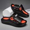 Men's Outdoor Sandals Slippers Beach Comfortable Soft Slides Beach Clogs Men Casual Shoes Garden Shoes Men Outdoor Sandals 45 46